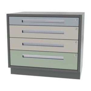 FOUR DRAWER - VARIABLE / WIDE WIDTH CABINET