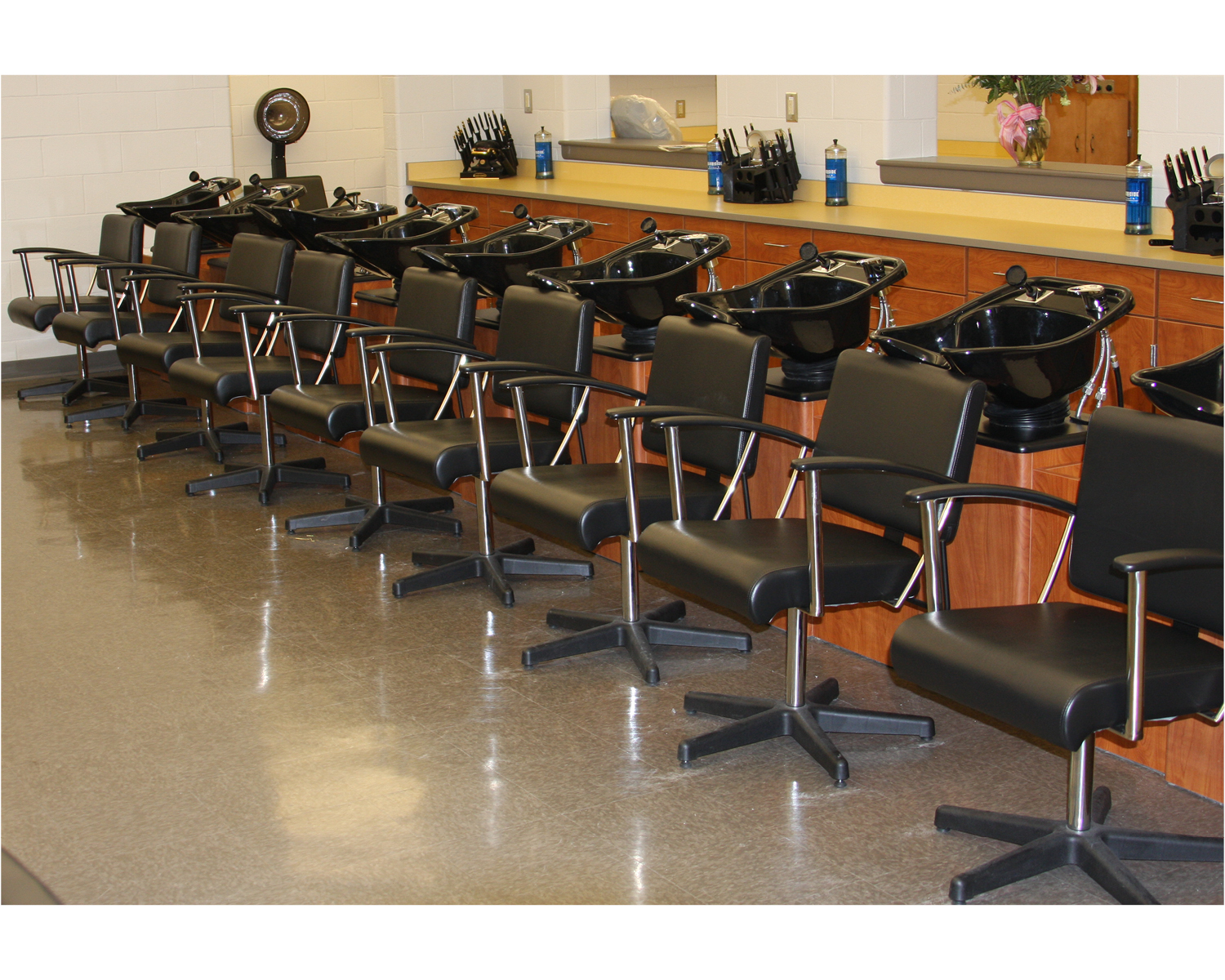Hair Wash Stations | Greene Manufacturing, Inc.